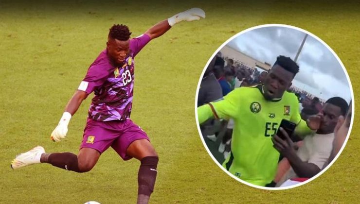 Andre Onana Milli Takım’a gittiğine pişman oldu! Selfie isteyen taraftarı ittirdi, su şişesi atıldı