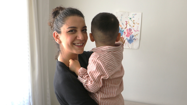 Annesi gibi bir çocuğa koruyucu anne oldu