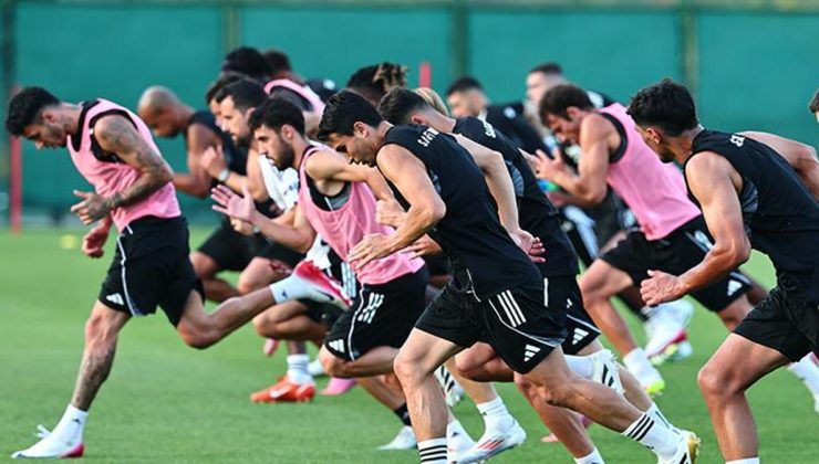 Beşiktaş’ta Başakşehir mesaisi sürüyor