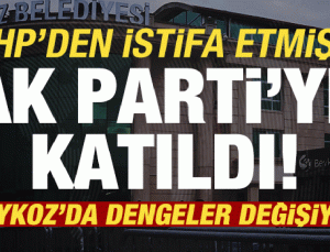 Beykoz’da dengeler değişiyor: CHP’den istifa etmişti, AK Parti’ye katıldı!