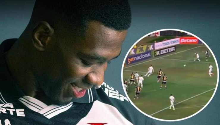 Carlos Cuesta ilk maçında golünü attı! Vasco-Ceara maçında damga vurdu