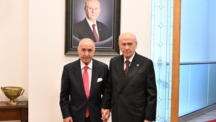 CHP eski Genel Başkanı Çetin’den Bahçeli’ye sürpriz ziyaret