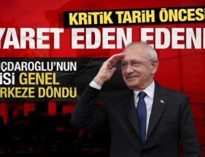 CHP’de dengeler değişiyor: Kılıçdaroğlu’na ziyaretçi akını! Ofisi genel merkeze döndü