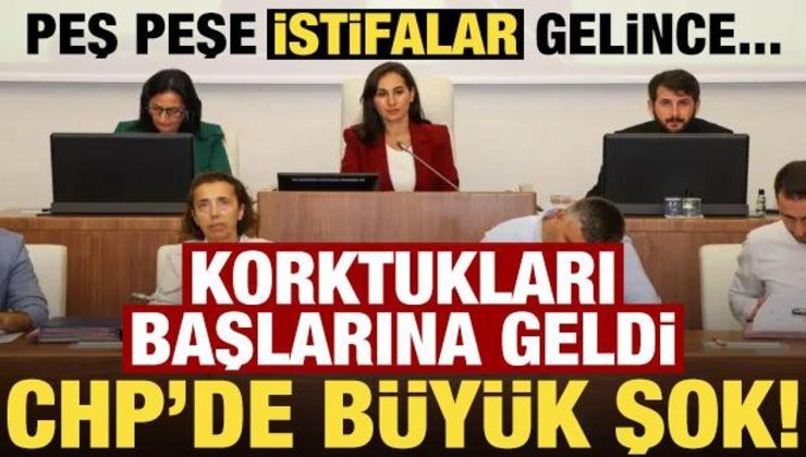 CHP’ye soğuk duş! İstifalar peş peşe gelince çoğunluğu kaybettiler…