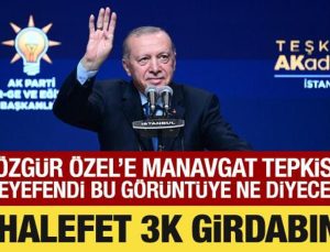 Cumhurbaşkanı Erdoğan: Muhalefet 3K girdabında kıvranıyor