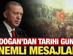 Erdoğan: Sakarya Zaferi’ni iftiharla idrak ediyoruz