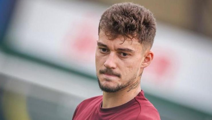 Ernest Muçi, Trabzonspor’da ilk idmanına çıktı