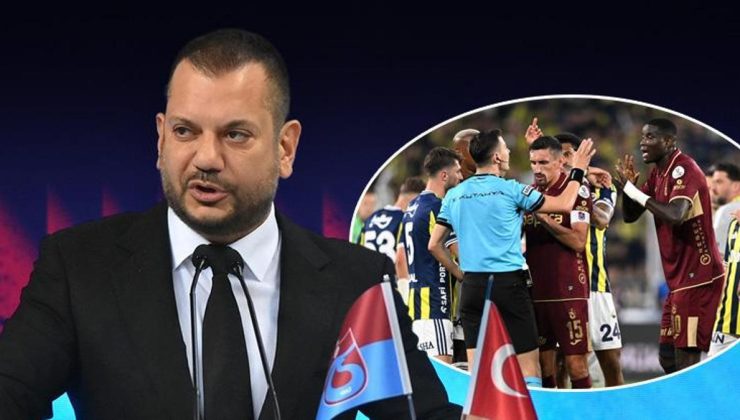 Fenerbahçe-Trabzonspor maçının ardından olay açıklama! Ertuğrul Doğan duyurdu: Takımı sahadan çekmeyi düşündük
