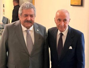 Hikmet Çetin, Feti Yıldız’la görüştü