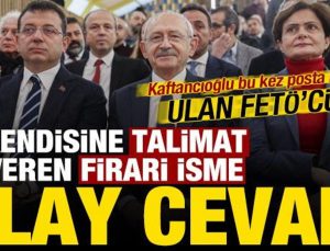 Kaftancıoğlu’ndan kendisine talimat veren firari isme olay cevap: Ulan FETÖ’cü…