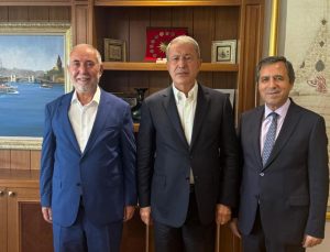 Milli Savunma Komisyonu Başkanı Hulusi Akar’dan Kanal7 Medya Grubu’na ziyaret