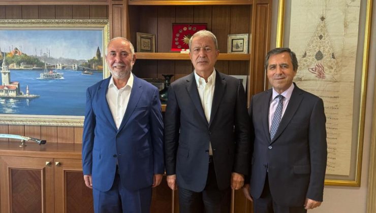 Milli Savunma Komisyonu Başkanı Hulusi Akar’dan Kanal7 Medya Grubu’na ziyaret