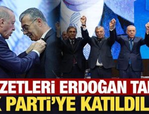 Rozetleri Erdoğan taktı: Seydişehir ve Emirgazi Belediye Başkanları AK Parti’ye katıldı