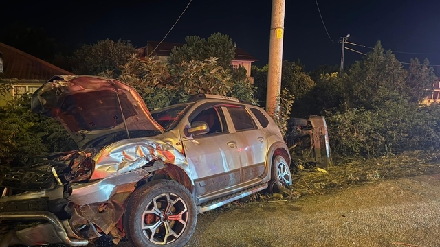 Samsun’da otomobil ile cip çarpıştı; 1 ölü, 2 yaralı