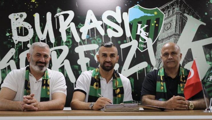 Serdar Dursun resmen Kocaelispor’da! Tecrübeli golcüden 1 yıllık imza