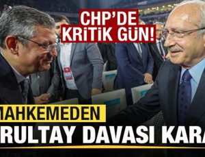 Son dakika: CHP’de kritik gün! Mahkemeden kurultay davası kararı