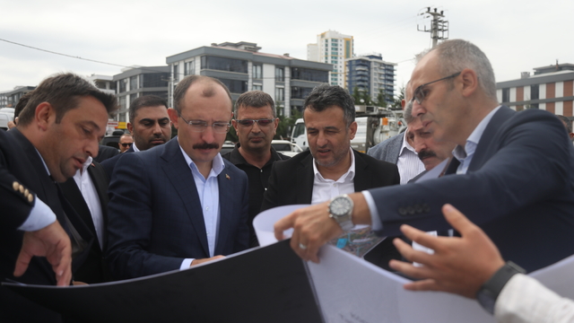 TBMM Plan ve Bütçe Komisyonu Başkanı Muş, Samsun’daki projeleri inceledi