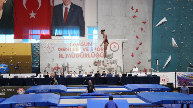 Trampolin Cimnastik Kulüpler Arası Türkiye Şampiyonası, Samsun’da sona erdi